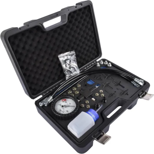 Master Common Rail Diesel Testeur de Haute Pression Kit & ébauches de Tuyau d'injection pour Tester la Haute Pression de Carburant sur Les systèmes Common Rail Max 2000 Bar