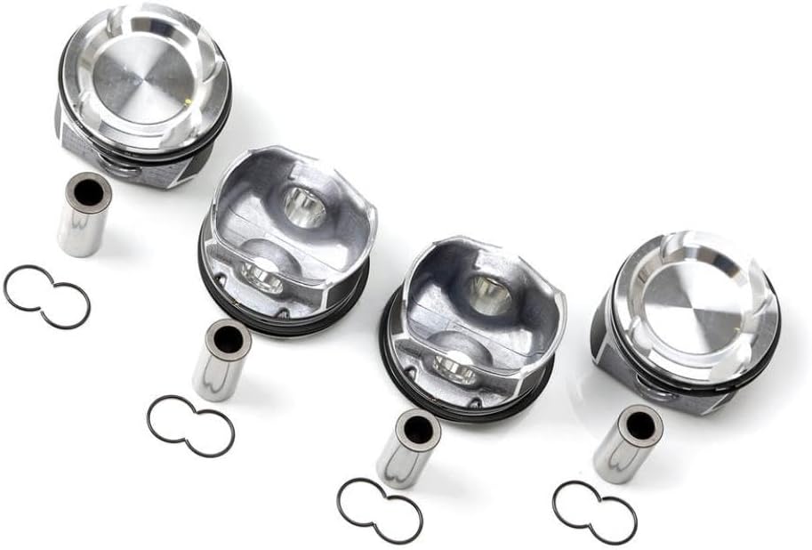 4pc 72.20mm Car Engine Pistons And Rings Set A2820300700 A2820301500 A2829940041 Compression Ratio 10 6 1 Compatible With A200 M282 914 Engine