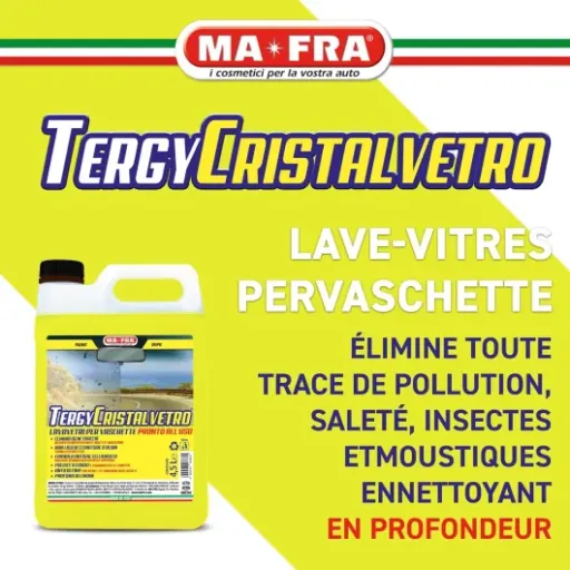 Test Ma-Fra Tergy CristalGlass 4,5 L : le lave-glace prêt à l’emploi qui fait le job sans prise de tête
