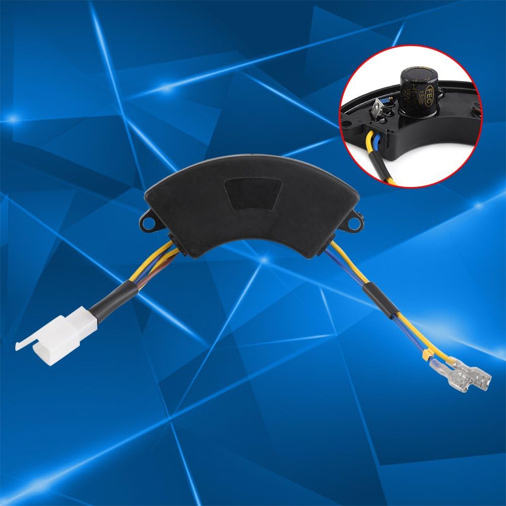 220μF 250V Régulateur de Tension AVR régulateur de tension automatique en forme d'arc AVR pour le générateur électrique à essence