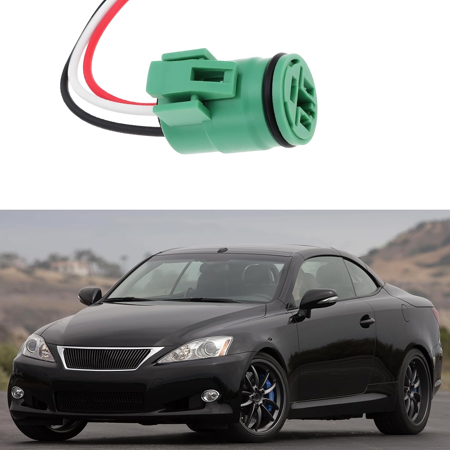 Connecteur de Régulateur de Tension alternateur à 3 Fils pour Voiture Référence 19019000 2770063020 Compatible avec Toyota