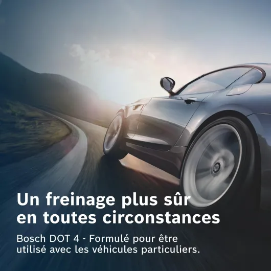 DOT 4 Liquide de Frein 5 L - Pour Véhicules Fabriqués Avant 2010 - Adapté aux Freins ABS de Première Génération