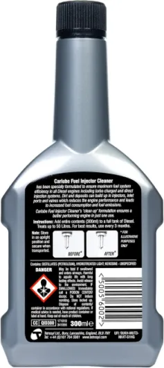 Injecteur Diesel Cleaner 300 ml Additif carburant Augmente la puissance économique Clear 300 ml (Lot de 1)