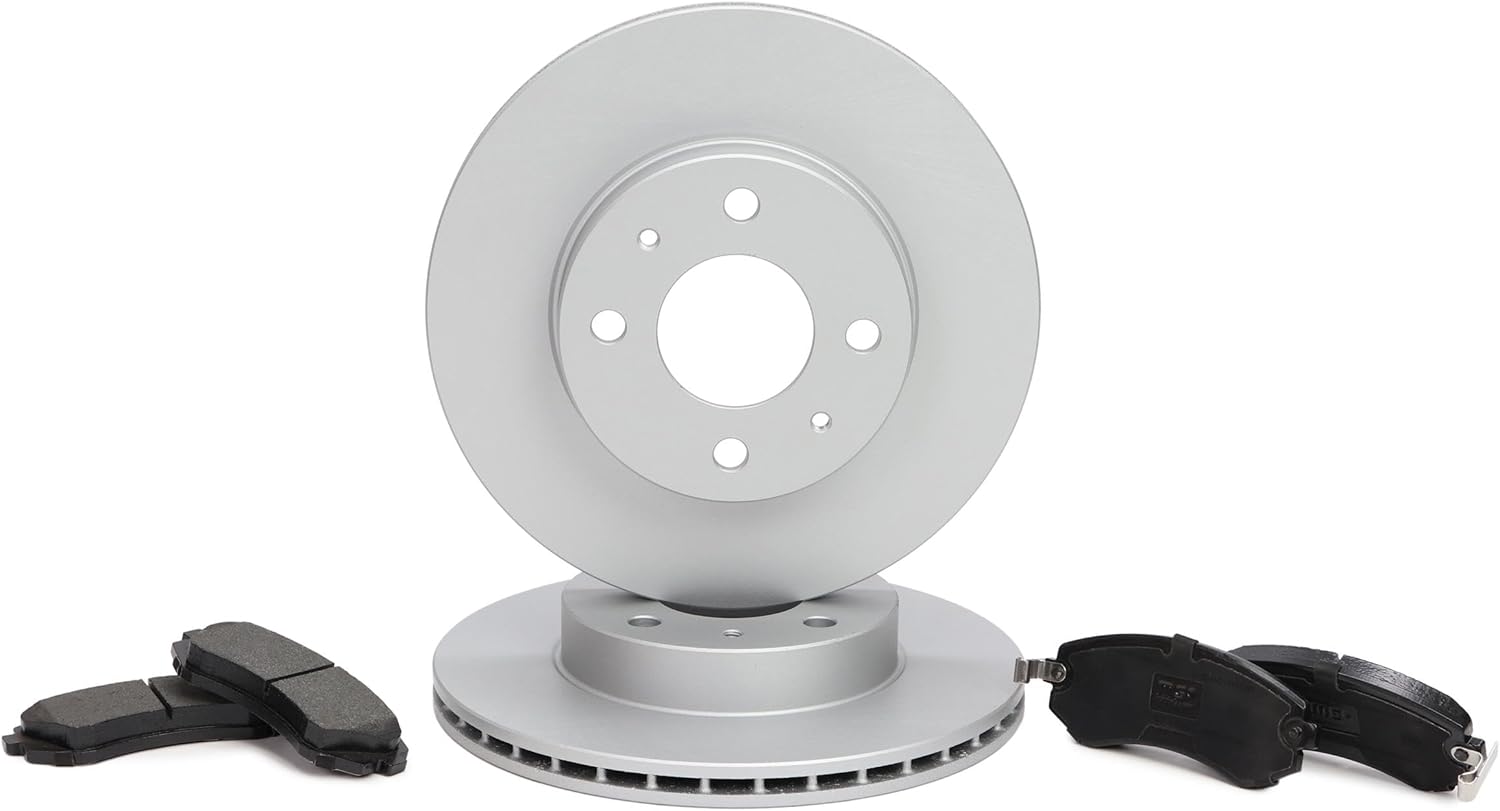 Kit de Frein - Disques et Plaquettes de Freins Essieu avant Ø247mm ventilé Compatible avec NISSAN ALMERA I Hatchback N15 ALMERA I N15