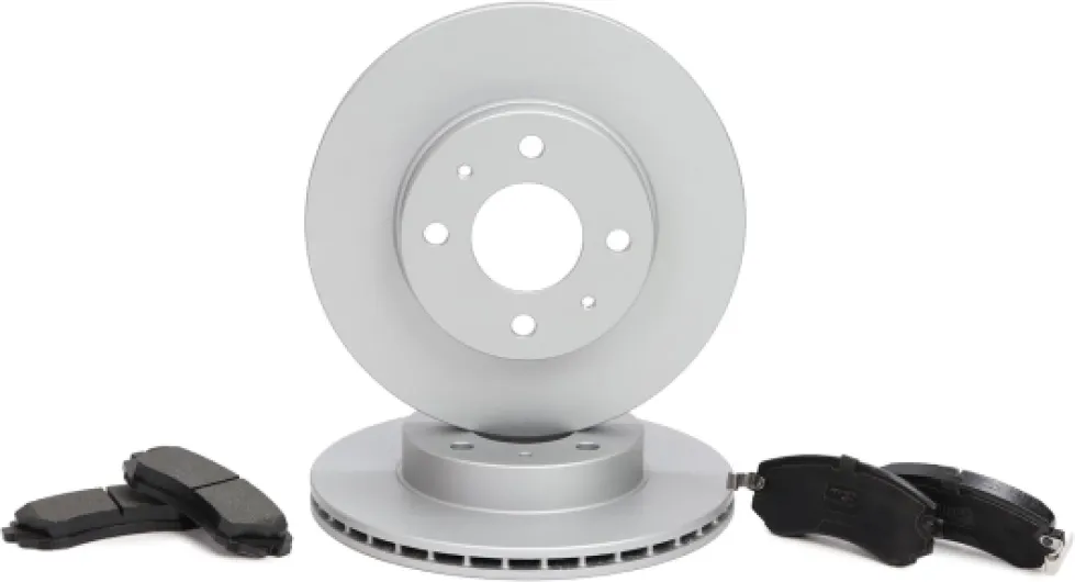 Kit de Frein - Disques et Plaquettes de Freins Essieu avant Ø247mm ventilé Compatible avec NISSAN ALMERA I Hatchback N15 ALMERA I N15