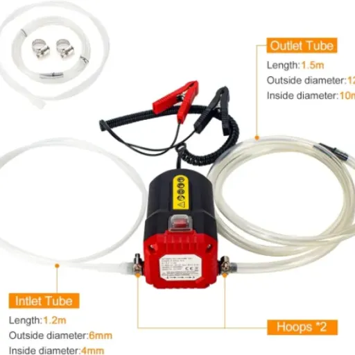 Test Pompe à Huile 12V 60W YaoFaFa : la petite pompe pas chère qui fait le job pour les vidanges maison