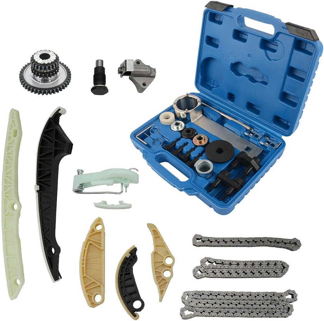 Kit chaîne de distribution avec outil de réglage remplacement pour V W S.e a.t Sk0da 1.8 2.0 TFSI TSI 06H109469AD 06H109158J 06H109158 06H115225L 06H109509P 06H109509Q