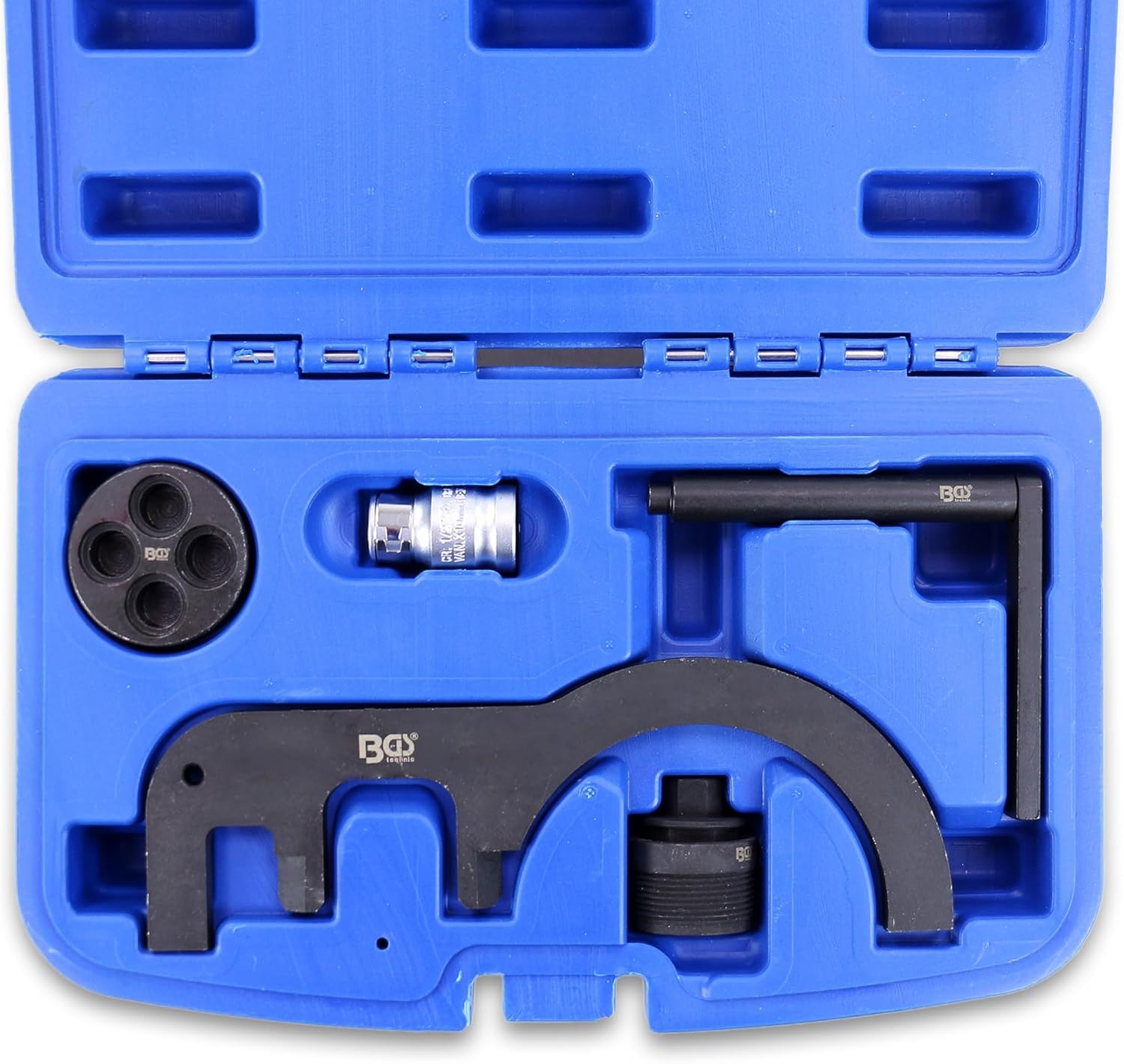 ATEC Germany Jeu de chaînes de distribution avec pignons BGS Jeu d'outils de réglage du moteur Compatible avec BMW Série 1, 2, 3, 4, 5, 6, 7, X1, X3, X4, X5, X6, MINI, TOYOTA AVENSIS