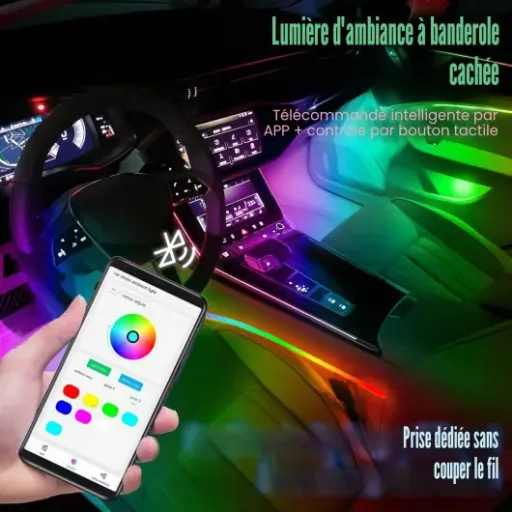 Test Lumières ambiantes HMYC 18 en 1 : le kit LED qui change vraiment l’intérieur, si tu as la patience de l’installer