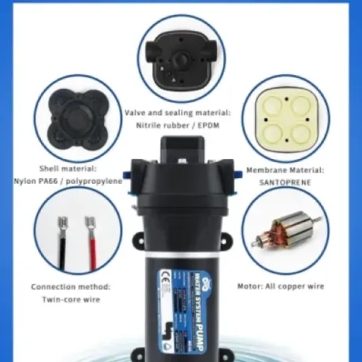 Test Mxmoonant 24V 17L/min : une pompe à eau pas chère, mais pas sans risques