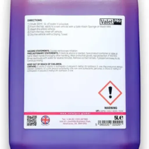 Test Valet PRO Shampooing concentré 5L : le bidon qui dure longtemps et lave sans prise de tête