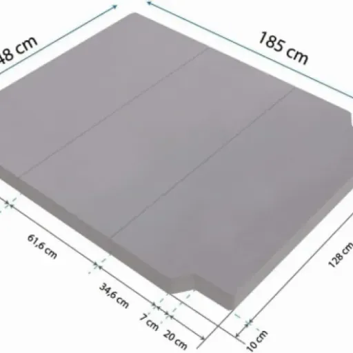 Test KFoam.ES Matelas Pliable VW T4/T5/T6 : enfin de vraies nuits correctes dans le van