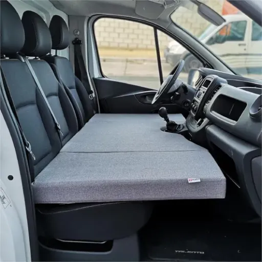 Test Lit Avant Pliable K´Foam Store : le 3e couchage simple et efficace pour Trafic & co