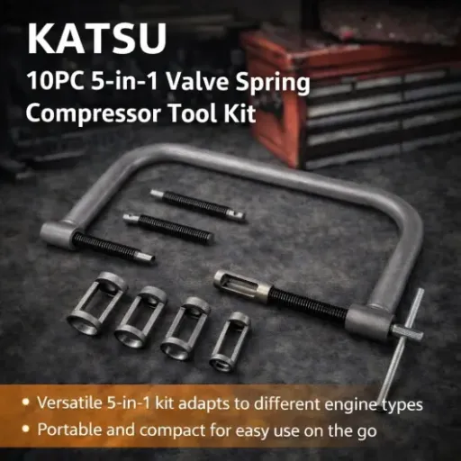 Test KATSU 450340 : le compresseur de ressorts de soupapes qui fait le job sans ruiner le budget