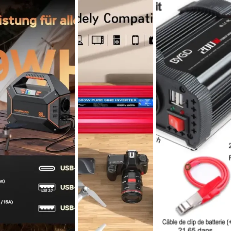 Notre sélection des 8 meilleurs convertisseurs 12V/220V (2026)