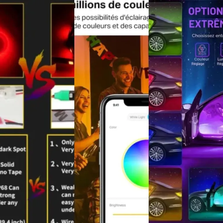 Guide d'achat : les 5 meilleurs bandes LED tuning (2026)