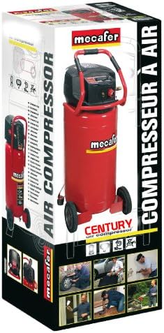 425100 Compresseur vertical 100 L Rouge 100L Unique