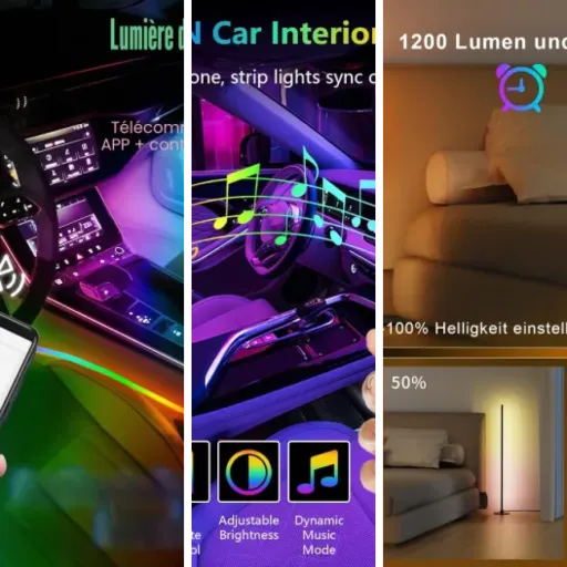 Top Éclairage intérieur