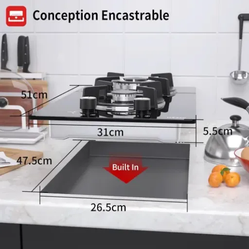 Test IsEasy Plaque Gaz 2 Feux 30 cm : la petite table de cuisson qui fait le job sans prendre de place
