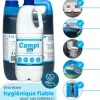 Test CAMPI Blue 5L : le liquide WC pas glamour mais efficace pour le camping-car