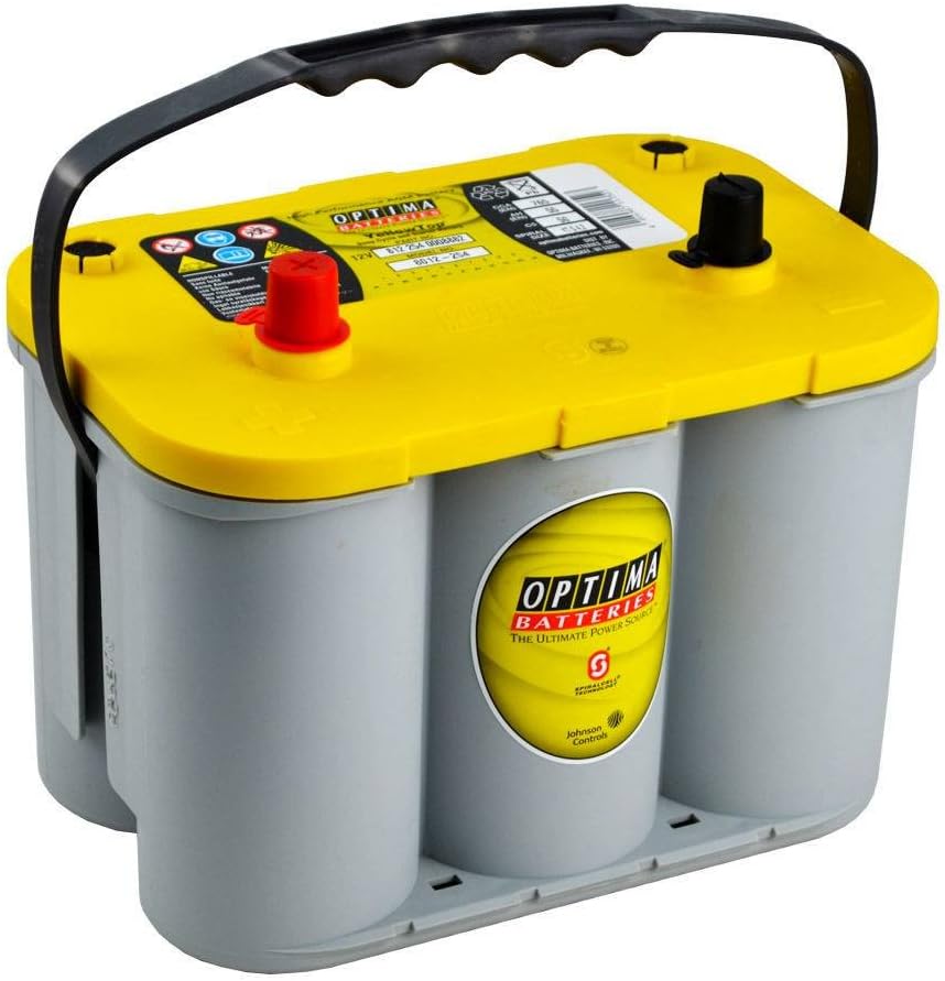 Optima Yellow Top Yt S 4.2 Batterie Dual Sprial Cell, 12V 55Ah 765 Amps (En)